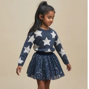 HUX Star Knit Jumper 4T NWT